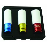 Image for 3 Piece Alloy Wheel Socket Set