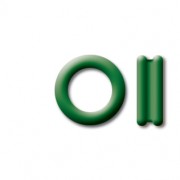Image for O-Ring - Double Lip 8mm Green