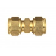 Image for Straight Brass Coupling - 1/4?