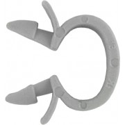 Image for Omega Clips - 8mm Grey