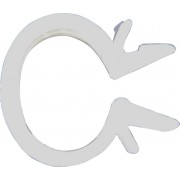 Image for Omega Clips - 17mm White