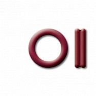 Image for O-Ring - Double 8mm P0 Brown Citroen / Peugeot