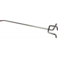 Image for 6? Single Prong Hook With Safety Tips For Pegboards
