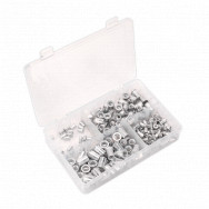 Image for Threaded Insert (Rivet Nut) Assortment 200pc M4-M8 Splined Metric