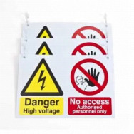 Image for EV & Hybrid Warning Signs (x3)