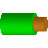 Image for Green - 8.75 Amp Single Core Electrical Cable