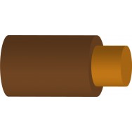 Image for Brown - 8.75 Amp Single Core Electrical Cable