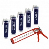 Image for Exhaust Jointing Paste (Cartridge) & Cartridge Gun