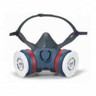 Image for 7000 Half Mask With Pre-Assembled A2 P3 R Filters (M)