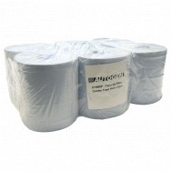 Image for 6 x Premium Twin Ply Blue Paper Roll