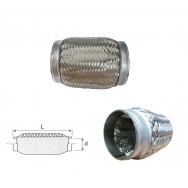 Image for Inner Braided Flexi Pipe 75x110mm (dxL)
