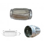 Image for Inner Braided Flexi Pipe 43x100mm (dxL)