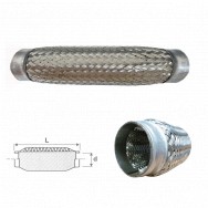 Image for Inner Braided Flexi Pipe 102x150mm (dxL)