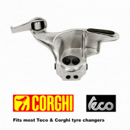 Image for Metal roller type mount/demount head with plastic inserts for Corghi, Teco.
