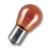 Image for BA15S Amber Bulb - 343 (X10)