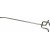 Image for 6? Single Prong Hook With Safety Tips For Pegboards