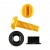 Image for Yellow Nylon Screws & Black Nylon Nuts