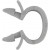 Image for Omega Clips - 8mm Grey