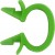 Image for Omega Clips - 11mm Green