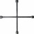 Image for 4 Arm Vanadium Wheel Brace
